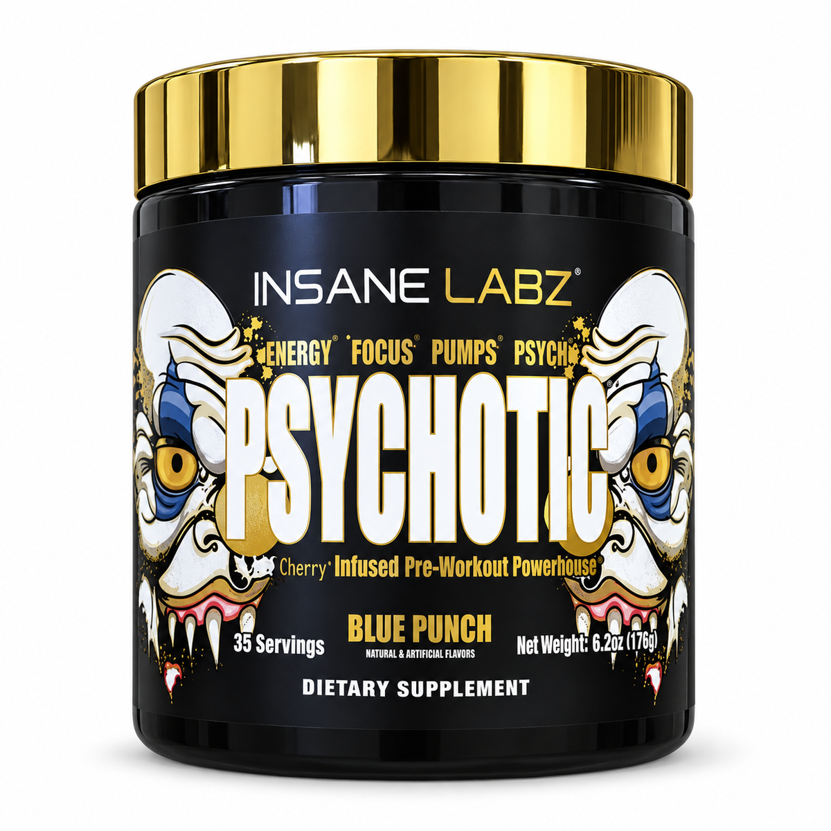 Psychotic Gold Insane Labz – Pre Entreno