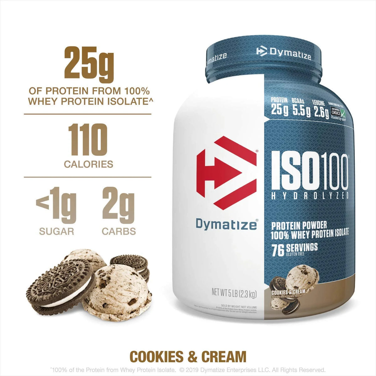 ISO100 Dymatize 5LB