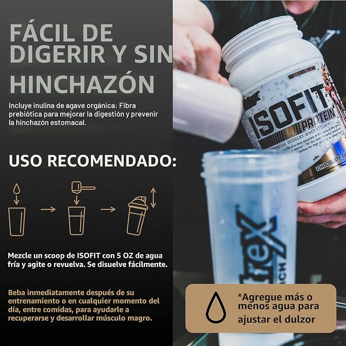 Isofit Nutrex 5LB + Shaker