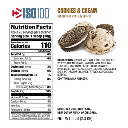 ISO100 Dymatize 5LB