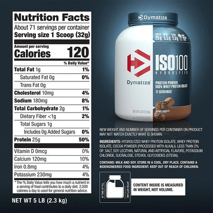 ISO100 Dymatize 5LB