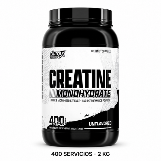 Creatina Nutrex 2 kg – 400 Porciones