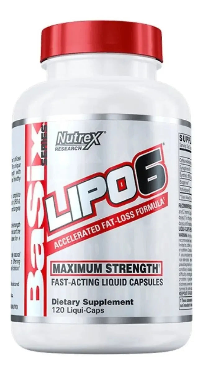 Lipo-6 Carnitine Nutrex – 120 Cápsulas