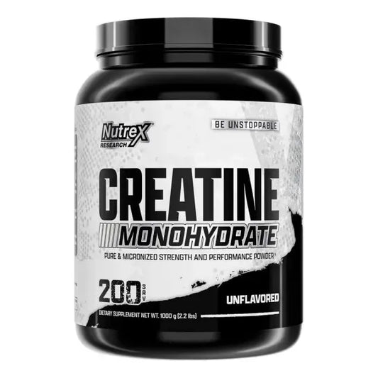 Creatina Monohydrate Nutrex Creatine Drive Black 1kg 200 Servicios Sabor Sin sabor