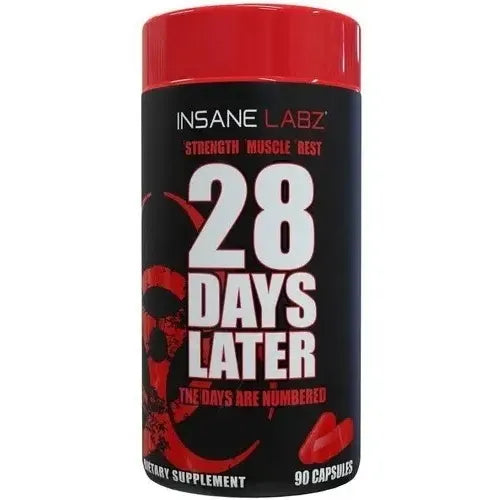 Insane Labz 28 Days Later 90 Capsulas Precursor Testo Sabor Sin Sabor