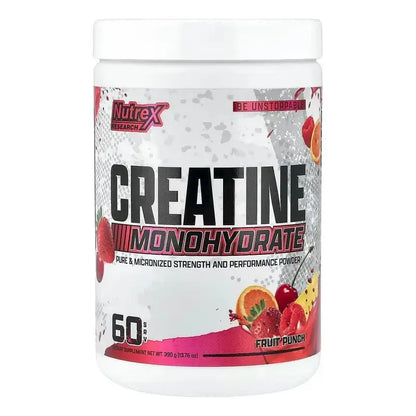 Creatina Monohidratada Nutrex 390 g – Fruit Punch