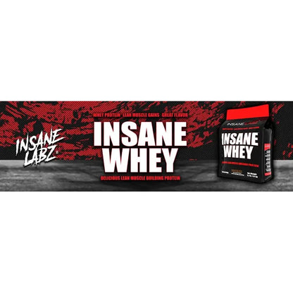 Insane Whey Protein 4lbs 60serv + Shaker - Insane Labz