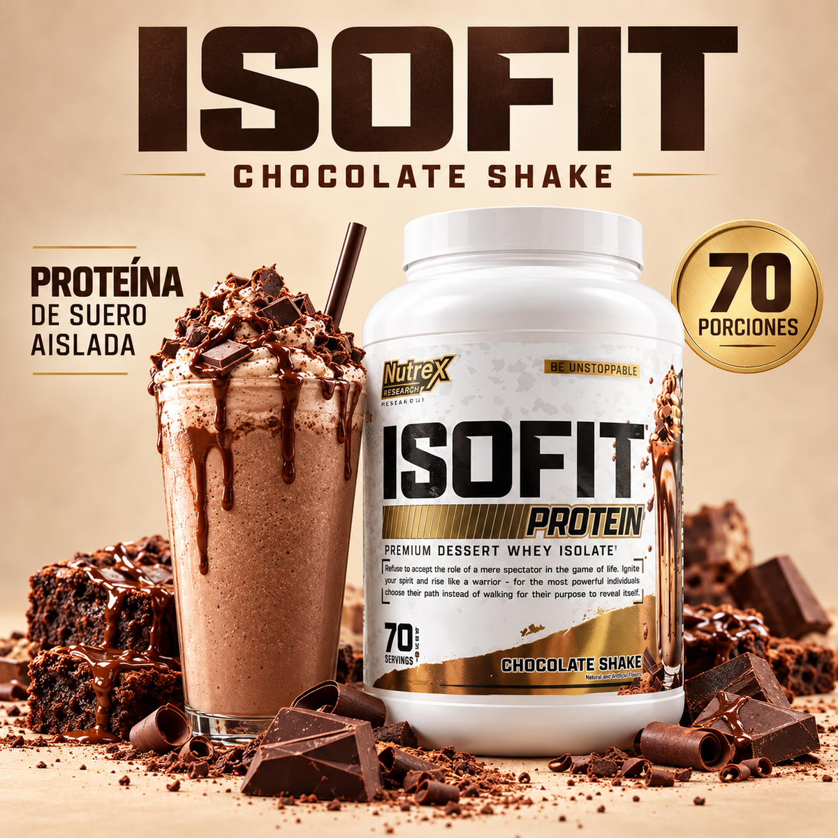 Isofit Nutrex 5LB + Shaker