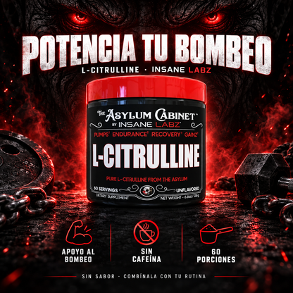 L-Citrulina Insane Labz – 60 Porciones