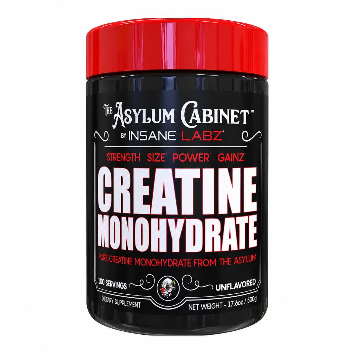 Creatina Insane Labz 500g - 100 Porciones
