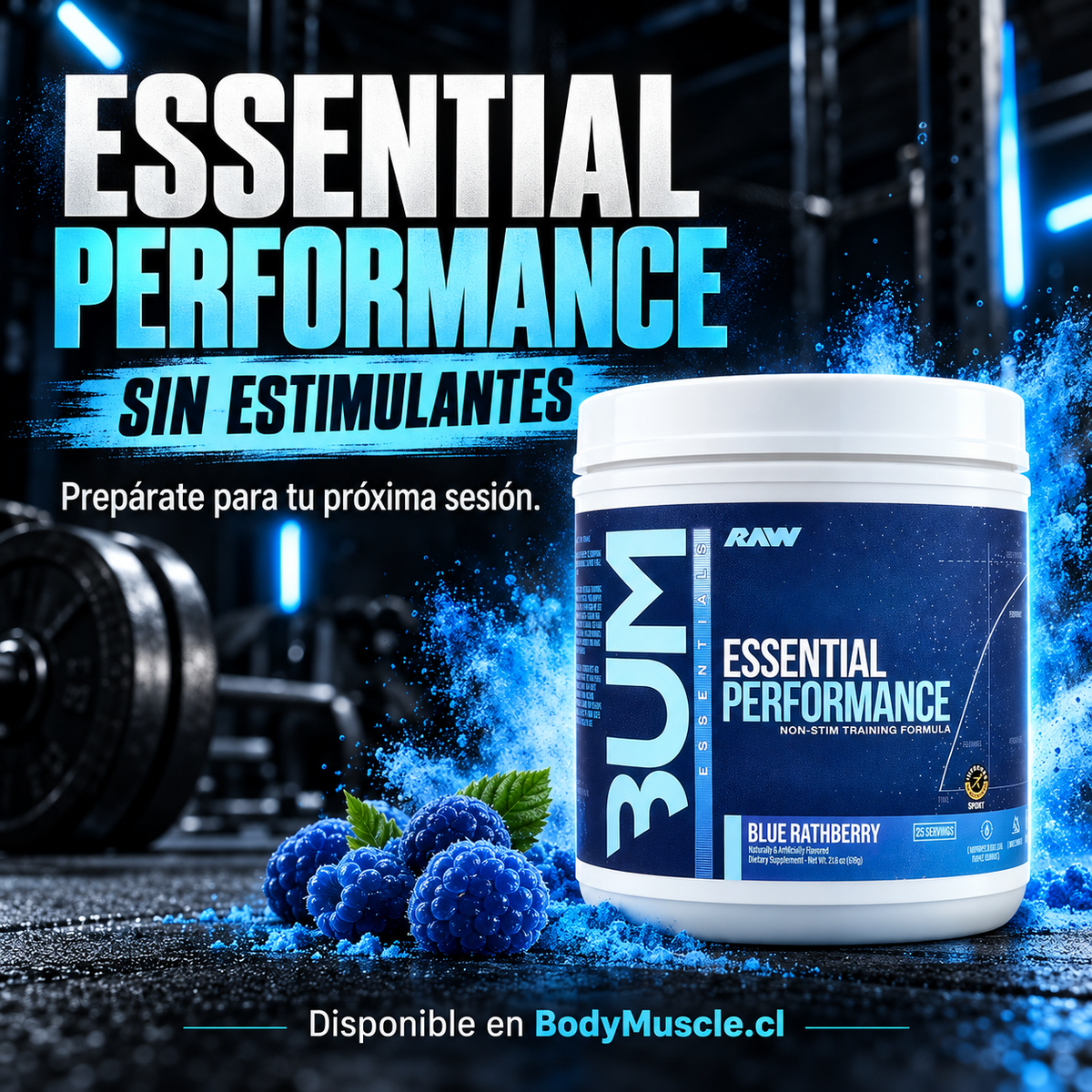 CBUM Performance Non Stim Raw -  Pre Entreno