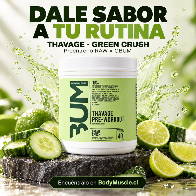 CBUM Thavage Raw - Pre Entreno