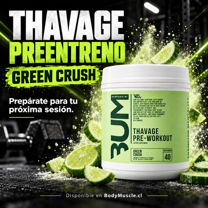 CBUM Thavage Raw - Pre Entreno