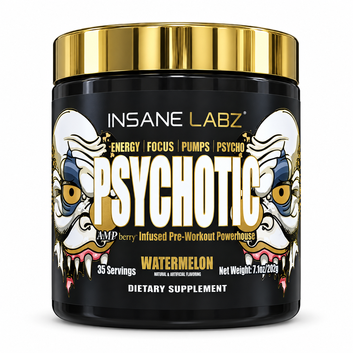 Psychotic Gold Insane Labz – Pre Entreno